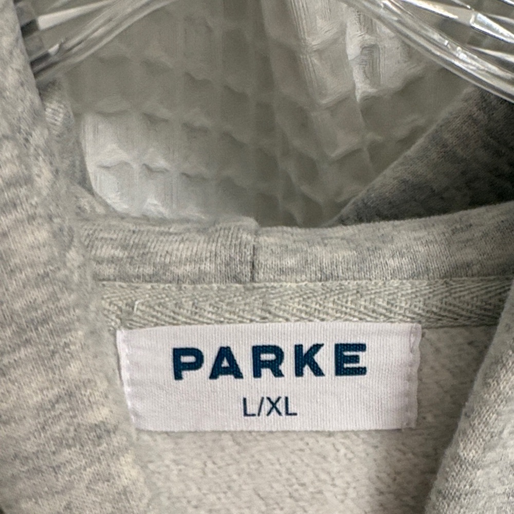 Parke Loves You Hoodie ~ L/XL ~ Classic Grey - Picture 12 of 16